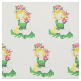 Tela Chica De Pascua De Pascua Y Chick De Pascua De 4,5