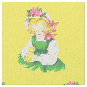 Tela Chica De Pascua De Pascua Y Chick De Pascua De 4,5
