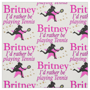 TELA CHICA DE TENIS ROSA PERSONALIZADO