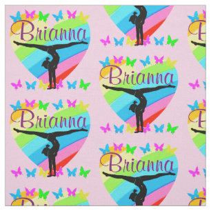 Tela CHICA GIMNASTICO PERSONALIZADO DE PINK bonito