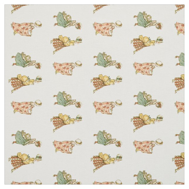 Tela Chica hermana de Kate Greenaway (Retal)