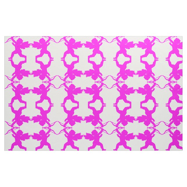 Tela Chica rosa Angel Fabric ("Cuarto gordo" (fat quarter))
