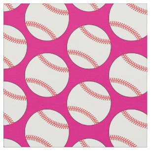 Tela Chicas de béisbol Deportivos Rosa