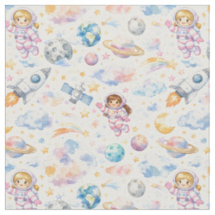 Tela Chicas del Espacio Pastel