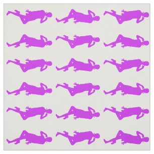 Tela Chicas GoGo intrépidos púrpuras de la MOD