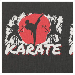 Tela Chicas Karate - Tema japonés patriótico