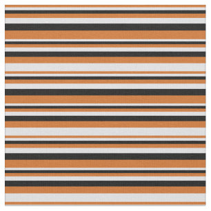 Tela Chocolate, lavanda y patrón negro de rayas