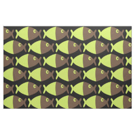Tela Chocolate Lime Fish
