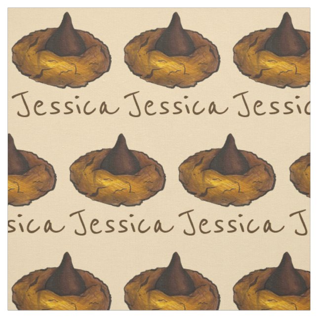 Tela Chocolate Peanut Blossom Cookie Bake Sale (Retal)