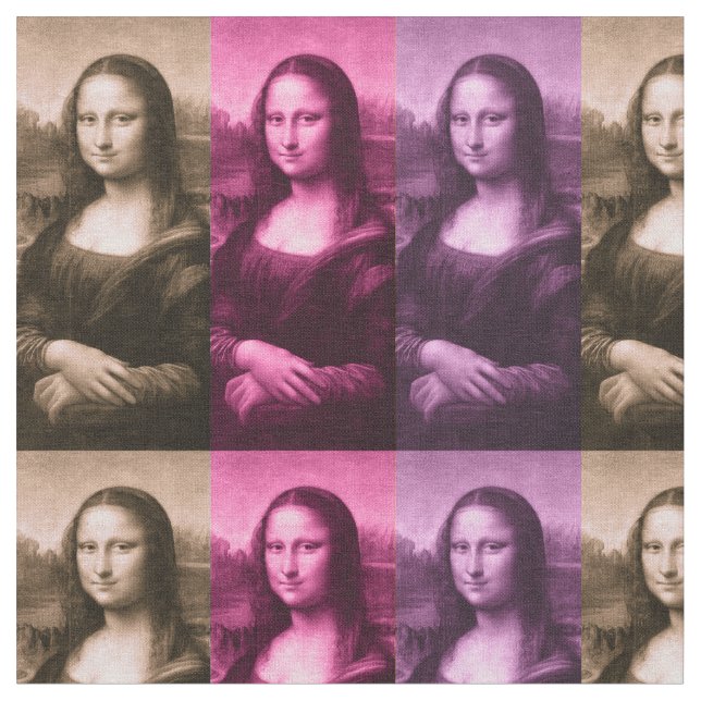 Tela Chocolate rosado púrpura de Mona Lisa (De cerca)