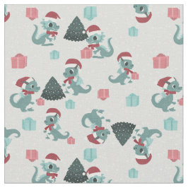 Tela christmas dragon santa winter snow cute xmas