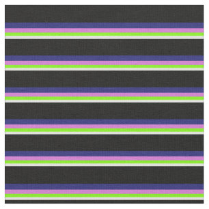 Tela Cian claro, verde, orquídea, azul de media noche y