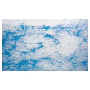 Tela Cielo azul de las nubes