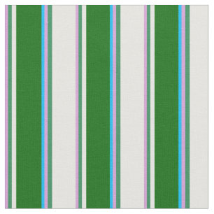 Tela Cielo, verde marino, blanco, verde oscuro y azul c