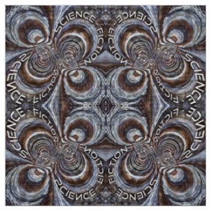 Tela Ciencia Ficción Fractal Oxidada