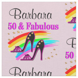 TELA CINCO PERSONALIZADO 50 Y TEJIDO FABULOSO