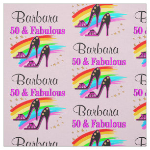 TELA CINCO PERSONALIZADO 50 Y TEJIDO FABULOSO