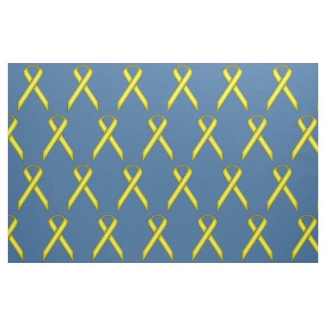 Tela Cinta amarilla estándar de Kenneth Yoncich ("Cuarto gordo" (fat quarter))