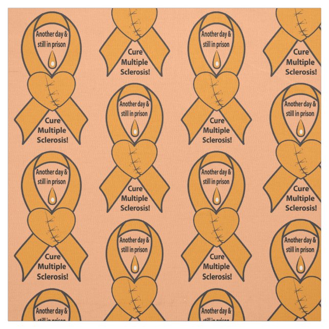 Tela Cinta de la conciencia de la esclerosis múltiple (Retal)