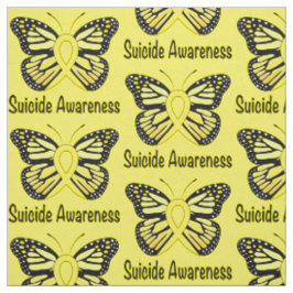 Tela Cinta de la conciencia de la mariposa del suicidio