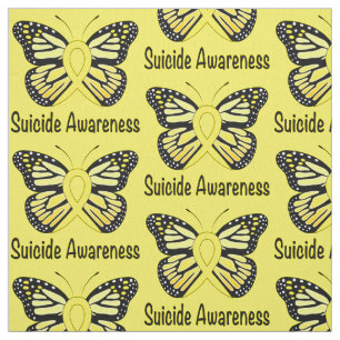 Tela Cinta de la conciencia de la mariposa del suicidio
