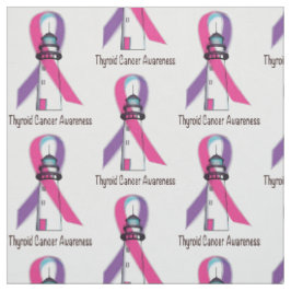 Tela Cinta de la conciencia del cáncer de tiroides