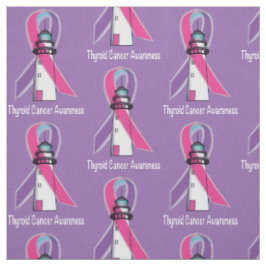 Tela Cinta de la conciencia del cáncer de tiroides