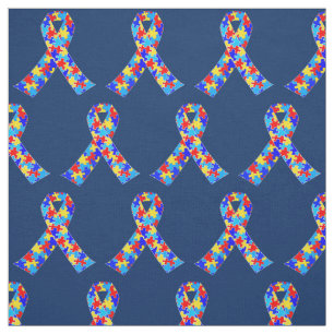 Tela Cinta de sensibilización sobre el autismo azul