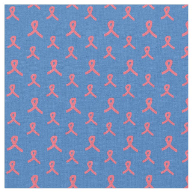 Tela Cinta rosa azul (De cerca)