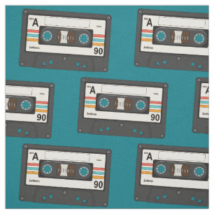 Tela Cintas cassette antiguas de los años 80