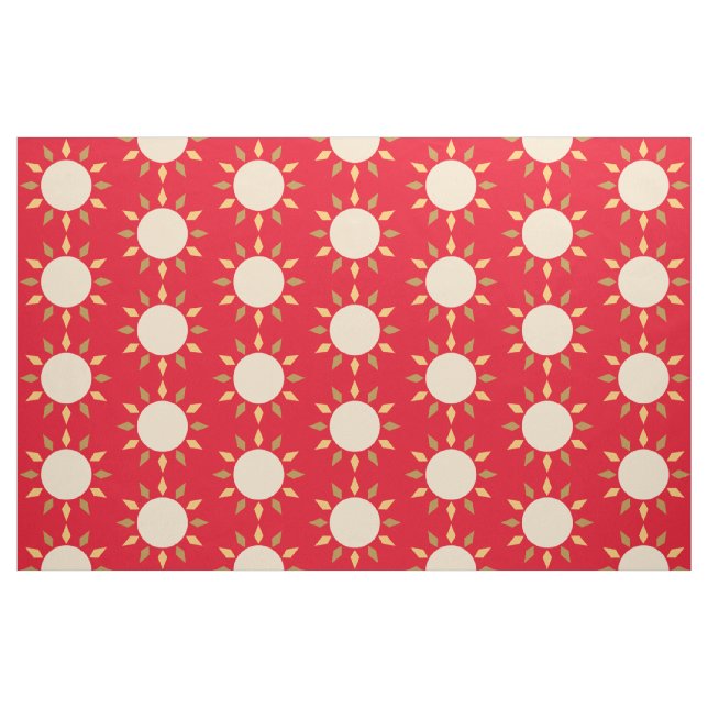 Tela Círculo solar geométrico Thunder_Cove ("Cuarto gordo" (fat quarter))