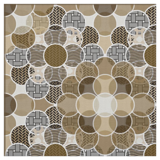 Tela ¡Círculos, círculos, círculos! (Retal)