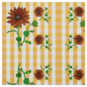 Tela Círculos de girasol