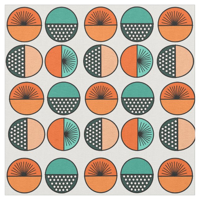 Tela Círculos y estrellas (De cerca)