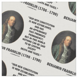 Tela Cita de los impuestos de muerte de Benjamin