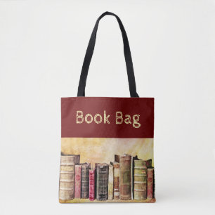 Tela Cita del Tote de bolso del libro