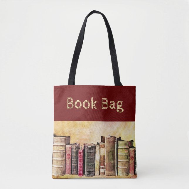 Tela Cita del Tote de bolso del libro (Anverso)