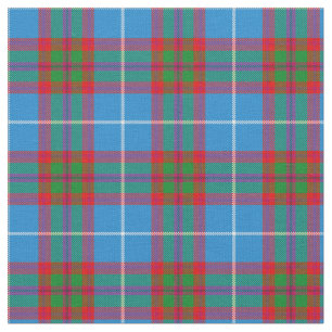 Tela Ciudad de Edimburgo Tartán Plaid Blue Red Purple