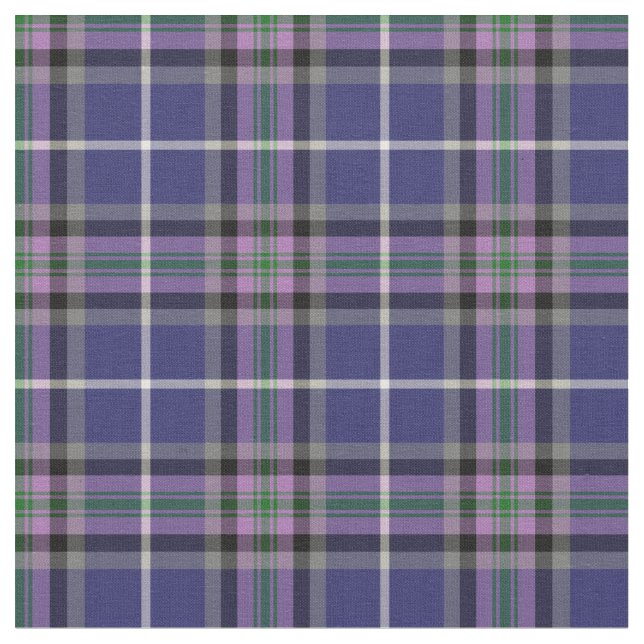 Tela Clan Alexander Tartan (De cerca)