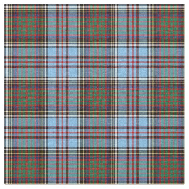 Tela Clan Anderson Tartan (De cerca)