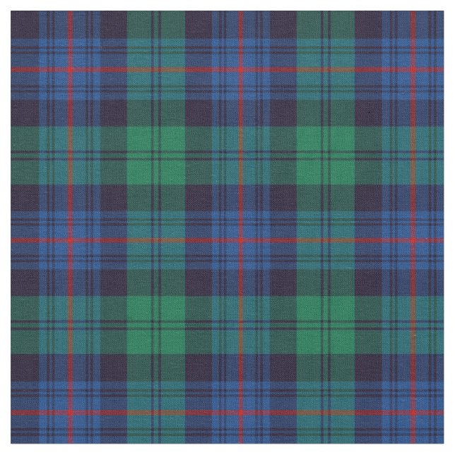 Tela Clan Armstrong Tartan (De cerca)