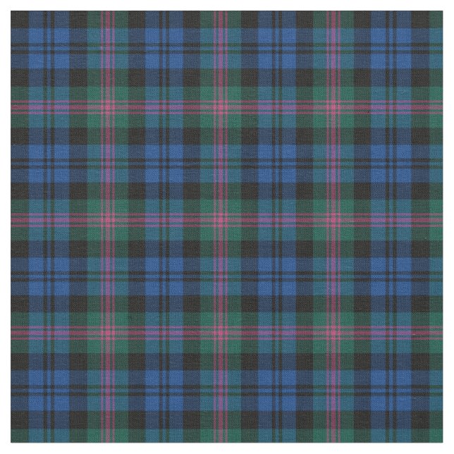 Tela Clan Baird Tartan (De cerca)
