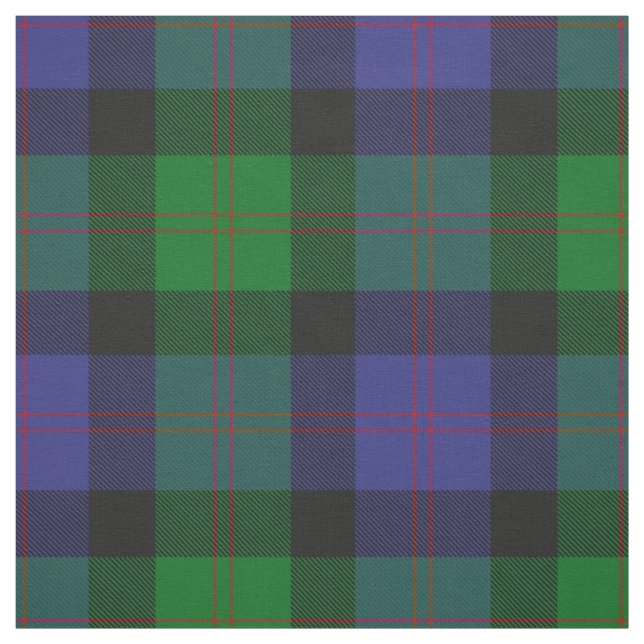 Tela Clan Blair Tartan Fabric (Retal)