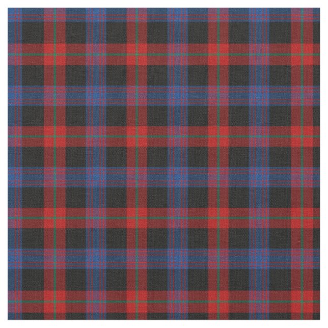 Tela Clan Brown Tartan (De cerca)