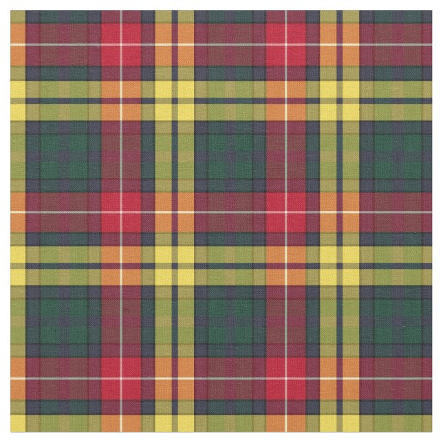 Tela Clan Buchanan Tartan (De cerca)