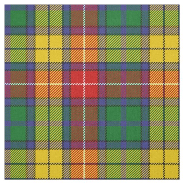 Tela Clan Buchanan Tartan (Retal)