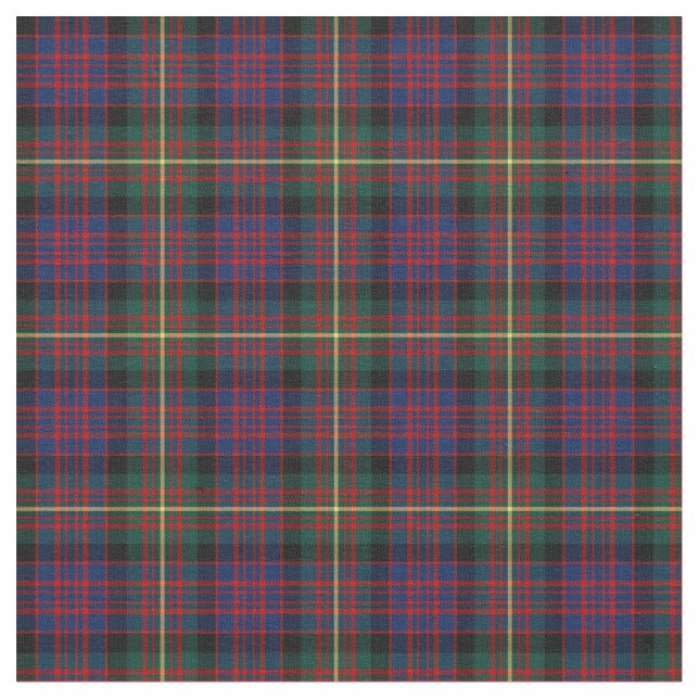 Tela Clan Carnegie Tartan (De cerca)