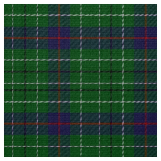 Tela Clan clásico Duncan Tartan Plaid Fabric (Retal)
