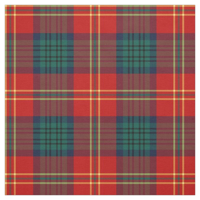 Tela Clan Connolly Vestir Tartan (Retal)