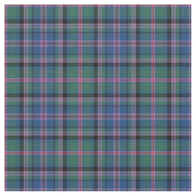 Tela Clan Cooper Tartan (De cerca)